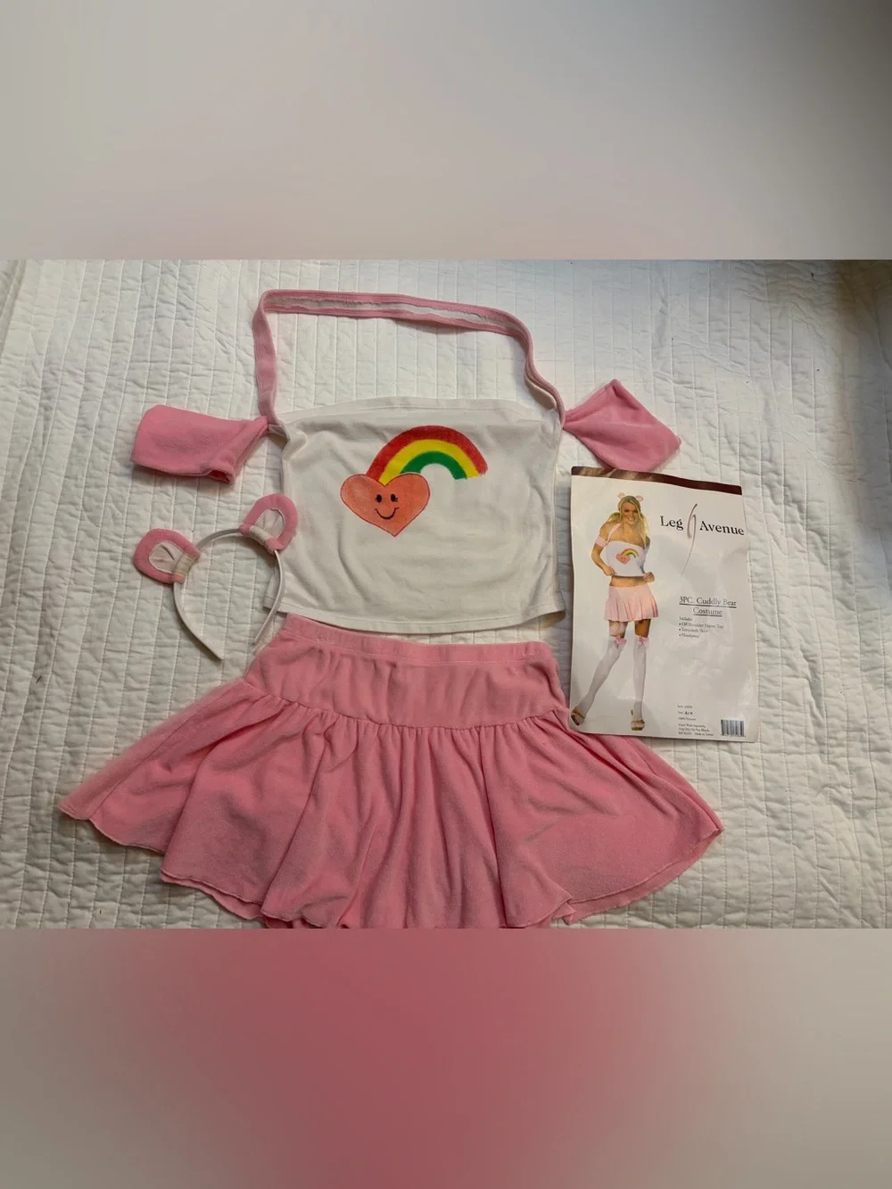 Leg Avenue 3 Pc Cuddly Bear Costume Set